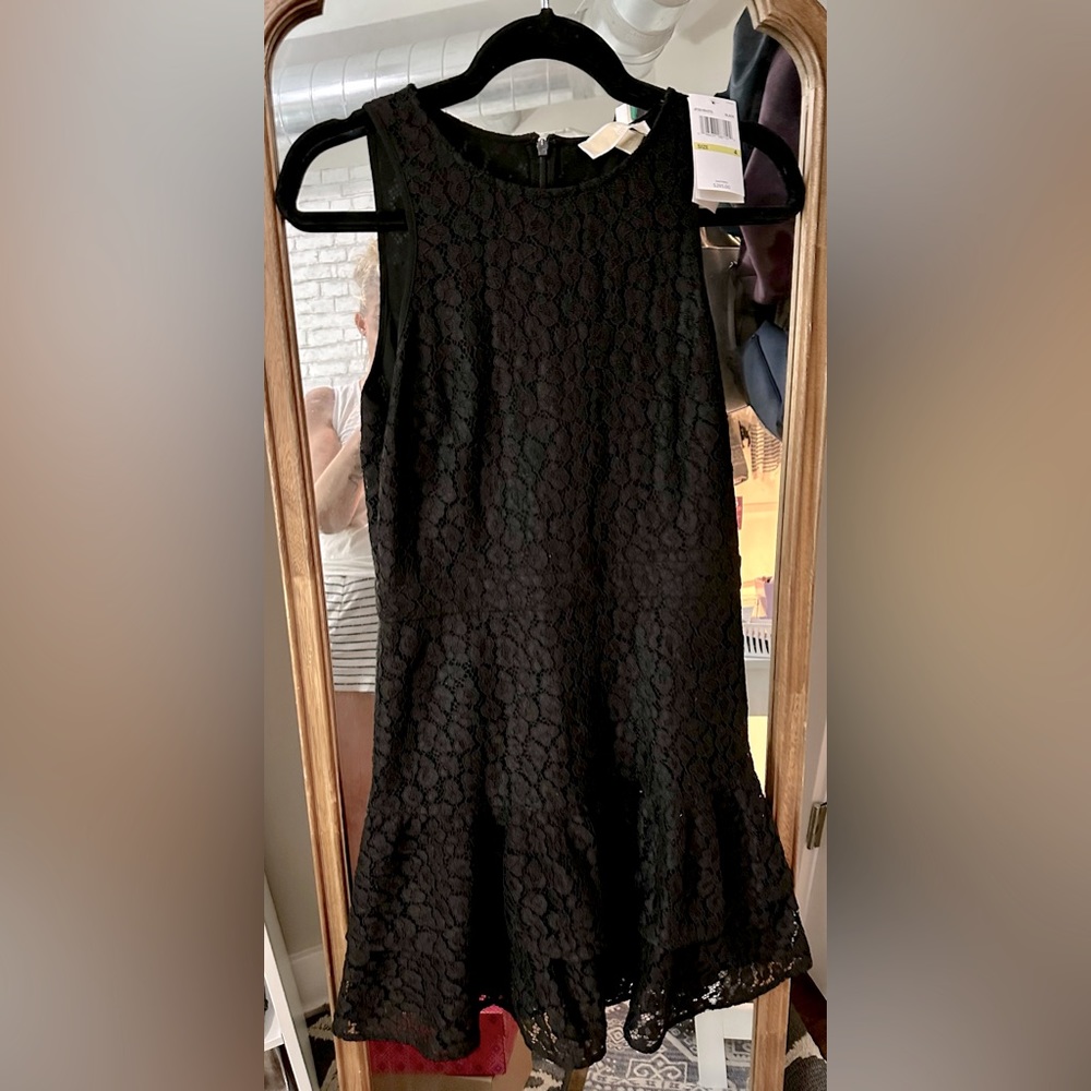 NWT never worn Black Lace Michael Kors Dress - sleeveless size 4.